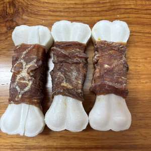 Penjualan Langsung Pabrik Nongwo Camilan Anjing Organik Bahan Daging Tulang Tekan Berlapis Bebek Kunyah untuk Kesehatan Gigi Tinggi Protein Umur Simpan 18 Bulan - Product Image 2