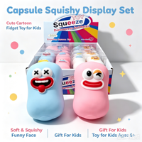 Jouet Squishy en forme de savon, mignon, à presser, anti-stress, sensoriel, cadeau de fête pour enfants, vente en gros