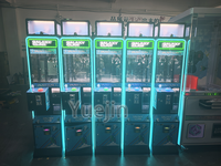 Machine d'arcade grue à mini-pinces de haute qualité, à monnayeur, pour centres commerciaux, en anglais