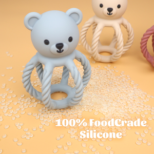 Nuevo Mordedor de Silicona para Bebés, Mordedor de Animales para Niños, Mordedor de Sonajero sin BPA - Product Image 3