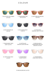 VASHAP 3332 new square frame sunglasses UV400 plastic vintage women men sun glasses retro polarized shades - Product Image 2