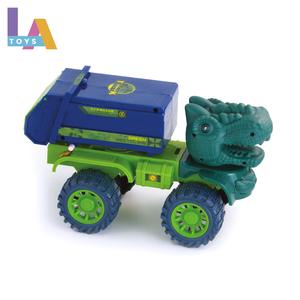 Longthuy Vietnam-Made Plastic <b>Train</b> <b>Toy</b> Free Wheel Dinosaur Engineering Vehicle Kids' Summer Beach Stand Set Dinosaur Truck <b>Toy</b> - Product Image 5