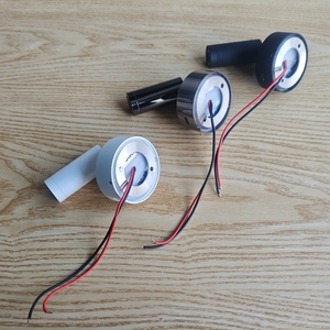 Lampe murale LED en aluminium noir et <span class=keywords><strong>blanc</strong></span>, projecteur tactile à intensité variable, lumière de charge USB pour camping-car, caravane, bateau, <span class=keywords><strong>chambre</strong></span> à coucher - Product Image 6
