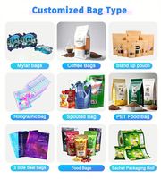 Bolsa de plástico con impresión personalizada, bolsa de accesorios para fumar rodante a mano, bolsa de viaje personalizada para cigarros de tabaco, bolsas de embalaje