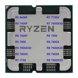 Processeur AM5 AMDR5 8400F 7400F 7500F 7600X 7600 7600X3D R7 7700X 7700 7800X3D <span class=keywords><strong>R9</strong></span> 7900 <span class=keywords><strong>7900X</strong></span> 7900X3D 7950X 7950X3D CPU A620M-K - Product Image 1