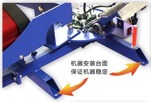 Machine de sérigraphie monochrome à 2 tables pour <span class=keywords><strong>T</strong></span>-shirts, vêtements, lin et coton - Product Image 4