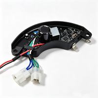 Générateur sans balais Dormay 5-6,5 kW monophasé/triphasé avec régulateur de tension automatique, modèle triphasé à puissance égale
