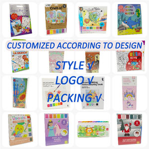 Jouets Montessori personnalisés livre de coloriage à l'eau peinture éducative avec de l'eau art pour les enfants cadeau d'<span class=keywords><strong>anniversaire</strong></span> en papier - Product Image 6