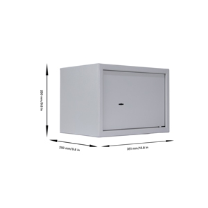Durable Laser Cutting Home Safety <b>Box</b> Wall Mount Deposit Safe <b>Box</b> Key <b>Lock</b> Safe <b>Box</b> - Product Image 4
