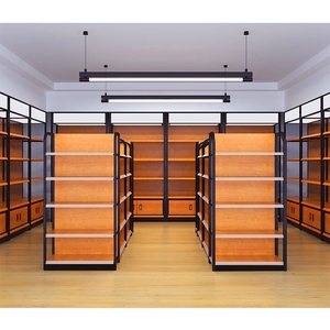 Guichang Chất lượng cao một mặt hai mặt khác dễ dàng cài đặt siêu thị Kệ siêu thị giá đồ chơi hiển thị giá - Product Image 2