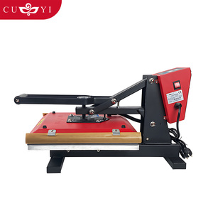 Cuyi bán chạy nhất Máy ép nhiệt Nhà máy trực tiếp thương mại Hướng dẫn sử dụng máy ép nhiệt 38x38cm cho bán buôn - Product Image 2