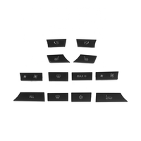 61319313923 Kit de Reparación de la Tapa del Botón de Control de Clima Compatible con BMW Serie 5 F10 F18 F11 Serie 6 F06 F12 F13 Serie 7 2009-2012