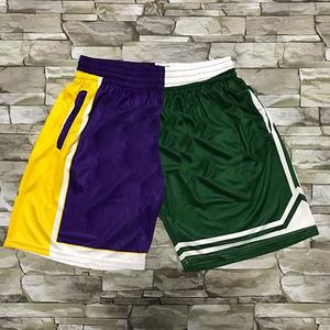 Pantalones Cortos de Baloncesto Personalizados 2023, Nuevo Diseño, Uniforme de Malla Transpirable, Opciones de Tallas Grandes Disponibles, Secado Rápido, Antibacterianos, Unisex - Product Image 3