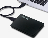 Promotion : Boîtier de disque dur SATA 2,5 pouces, prend en charge les disques durs jusqu'à 2 To, installation sans vis, boîtier de disque dur externe mobile USB 2.0