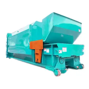 New Roll on off Container All Colours Recycling Dumpster Garbage Compactor with Reliable Motor Farms Restaurants
