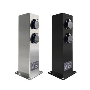 Columna de Energía Exterior, Fuente de Alimentación, Enchufe Inalámbrico para Hogar, Jardín, Patio, Acero Inoxidable 304, Resistente al Agua, Estación de Carga - Product Image 1