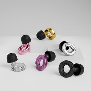 Tapones para los oídos de concierto de alta fidelidad 2025 Colección reutilizable para fiestas Tapones para los oídos con reducción de ruido personalizada - Product Image 3