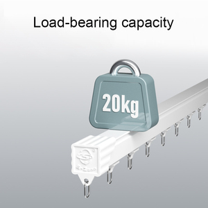 Heavy-Duty S-Fold Siding <strong>Track</strong> Set Modern Design <strong>Aluminum</strong> Alloy <strong>Curtain</strong> Rail for Home Decor and Window Application <strong>Curtain</strong> <strong>Track</strong> - Product Image 5