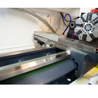 Tour CNC horizontal à banc plat robuste ShengHuan CK6150 Fanuc/GSK 2 broches 2 axes, fraisage et tournage haute précision 0,01 mm