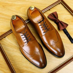 Zapatos de Vestir de Lujo para Hombre de Marca Personalizada, Zapatos Oxford de Cuero Genuino para Hombre, Zapatos de Cuero de Lujo - Product Image 6