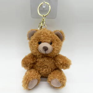 Super Populaire Hot Sale 4 'Small Size Gevulde Teddybeer Knuffel Hart Sleutelhanger Pluche Speelgoed Sleutelhanger Voor Valentijnsdag Promotie - Product Image 5