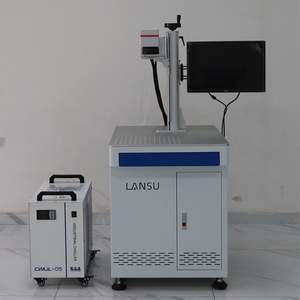 LANSU 10W UV Laser Marking Machine and Laser Engraving Machine Glass <b>Plastic</b> Paper Cloth Stand Laser Marking Machine - Product Image 2