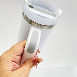 H2.0 40Oz Glossy White <b>Bottle</b> Cups Mugs for Silk Printing Tumbler Personalised Logo Design - Product Image 3