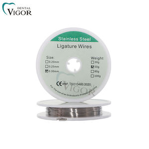 Matériel dentaire Produits dentaires Fil de ligature orthodontique en acier inoxydable - Product Image 1