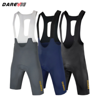 Short de cyclisme Darevie Custom One Piece Seamless, haute élasticité 4 directions, résistant aux plis, avec coussinets italiens.