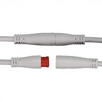 Connecteur en cuivre étanche IP68 JFS 2-6P pour extérieur, 6A 10A, femelle vers mâle, M6/M7/M8, 12V/110V, faisceau de câblage DIY pour vélo électrique
