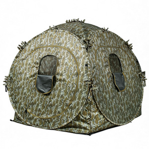 Camouflage <b>Pop</b> <b>Up</b> Tent Quick Automatic Opening One Bedroom Four Season Polyester Single Layer Hunting Photography Outdoor - Product Image 1