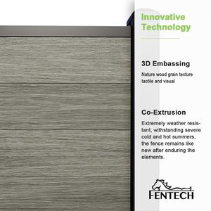 Самая популярная Простая установка <span class=keywords><strong>Wpc</strong></span> композитная панель для ограждения, древесное зерно, термообработанная, обработанная под давлением древесина - Product Image 3