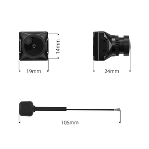 Kit Walksnail 1080P 2W VTX de Largo Alcance con Antenas Dobles, Cámara de Alta Velocidad de Fotogramas, Visión Nocturna Starlight y Moonlight, DVR para Drones de Carreras RC - Product Image 6