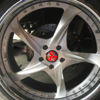 Jantes forgées SJ Deep Dish 6061-T6 18 20 22 24 26 pouces, jantes forgées 5x114.3 5x120 pour Silverado Impala Monte Carlo