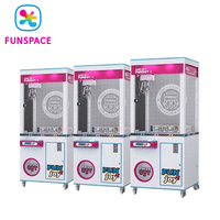 Funspace Wholesale : Machine à griffes d'arcade à monnayeur, modèle grue métallique, pour cadeaux et poupées, personnalisable et variée, à vendre