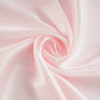 Vente en gros usine Tissu 100% Soie Pure 19mm Crêpe Satiné Lisse et Doux Teint Uni Technique de Tissage pour Vêtements de Nuit