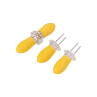 Outils de camping très demandés : Ensemble de 8 fourchettes à maïs en acier inoxydable