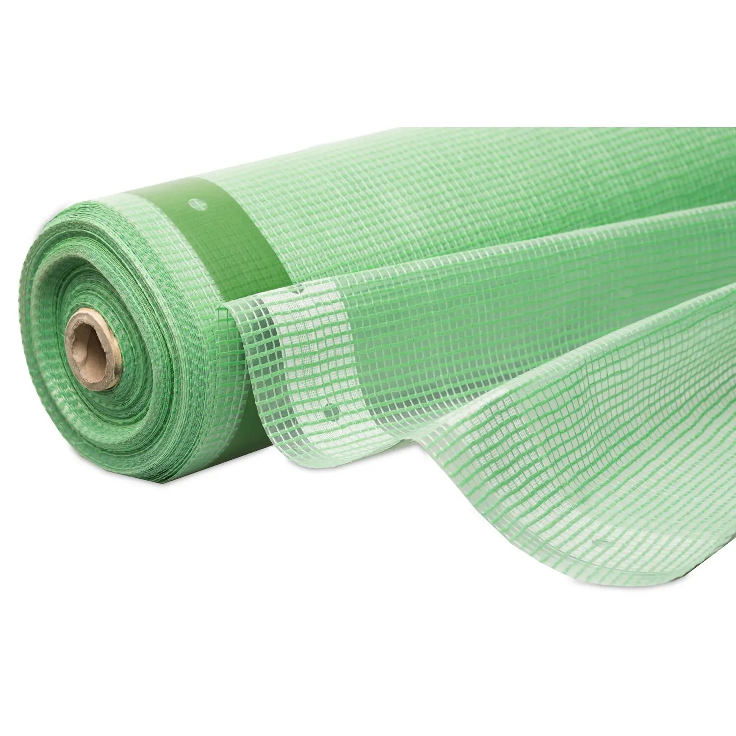 Duitse Groene Weerbestendige Transparante Polyethyleen Gaas Zeil Steigerplaat Kas Grid Film 250gsm 1.5M 2M Stof