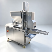 Machine commerciale de fabrication de galettes de hamburgers, équipement de formage automatique pour galettes de légumes et de viande