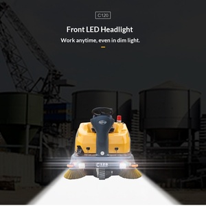 Máquina de Limpieza de Alfombras con Batería, Certificación CE, Robot de Limpieza Industrial, Trapeador, Barredora de Carreteras - Product Image 1