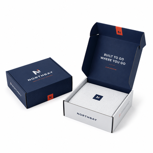 Caja de Cartón Corrugado Ecológica con Logotipo Personalizado, Caja de Envío Postal con Logotipo Personalizado, Caja de Regalo para Empaque de Panadería - Product Image 3