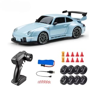 YT Mini Coche RC <span class=keywords><strong>de</strong></span> Control Remoto 2.4G a Escala Completa, Modelo <span class=keywords><strong>de</strong></span> Carreras y Derrapes, Escala 1:24, con Luces, Velocidad Máxima 20 km/h - Product Image 3