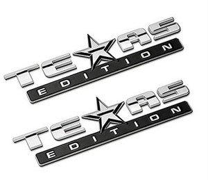 Logotipo de impresión en color de tamaño personalizado de alta calidad Emblemas de metal Insignias de <span class=keywords><strong>coche</strong></span> impermeables ecológicas - Product Image 5