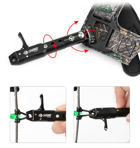 लावानो आर्चेरी नई प्रकाशित युवा तीरंदाजी कलाई रिलीज एड्स समीक्षा में ट्रेनर ने कंपाउंड धनुष के लिए धनुष रिलीज का इस्तेमाल किया - Product Image 5