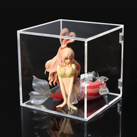 Boîte en acrylique transparente avec couvercle verrouillable, boîte en acrylique transparente personnalisée avec serrure, vitrine en acrylique verrouillable, présentoirs en acrylique avec couvercles verrouillables