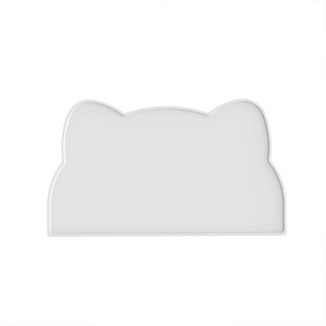 Tazón de Agua de Silicona para Mascotas, Tapete para Comida de Gatos con Bordes Elevados para el Suelo, Antideslizante e Impermeable para Perros - Product Image 1