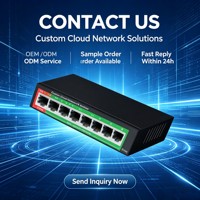 Switch Gigabit Ethernet Inteligente de 8 Puertos con Gestión Web, QoS, DHCP Snooping, Control Remoto por Aplicación y Gestión en la Nube