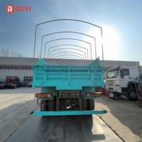 Camion de fret d'occasion HOWO 6x4 30 tonnes avec benne, moteur Euro 3 de 371/375 ch, à vendre