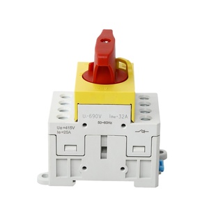 Haboo 2P 4P PV DC 1000V 32A năng lượng mặt trời xoay xử lý isolator chuyển đổi quay disconnector cho năng lượng mặt trời chuyển đổi quay - Product Image 1