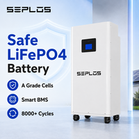 Batterie lithium-ion LiFePO4 48V pour système de stockage d'énergie solaire domestique, 51.2V 100Ah 200Ah 314Ah 628Ah, plus de 8000 cycles, stock UE PL